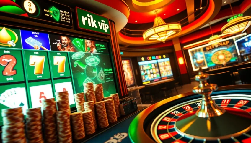 Experience the excitement of online gambling with rik vip, featuring vibrant slots and engaging table games.